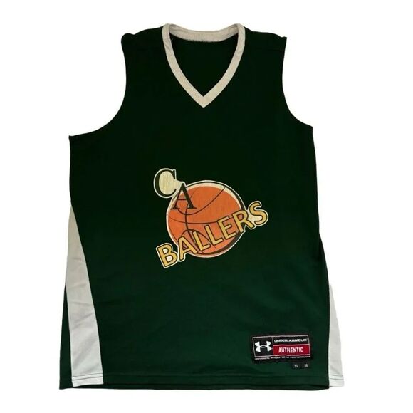 Under Armour Other - Under Armour Authentic Basketball Jersey Youth L